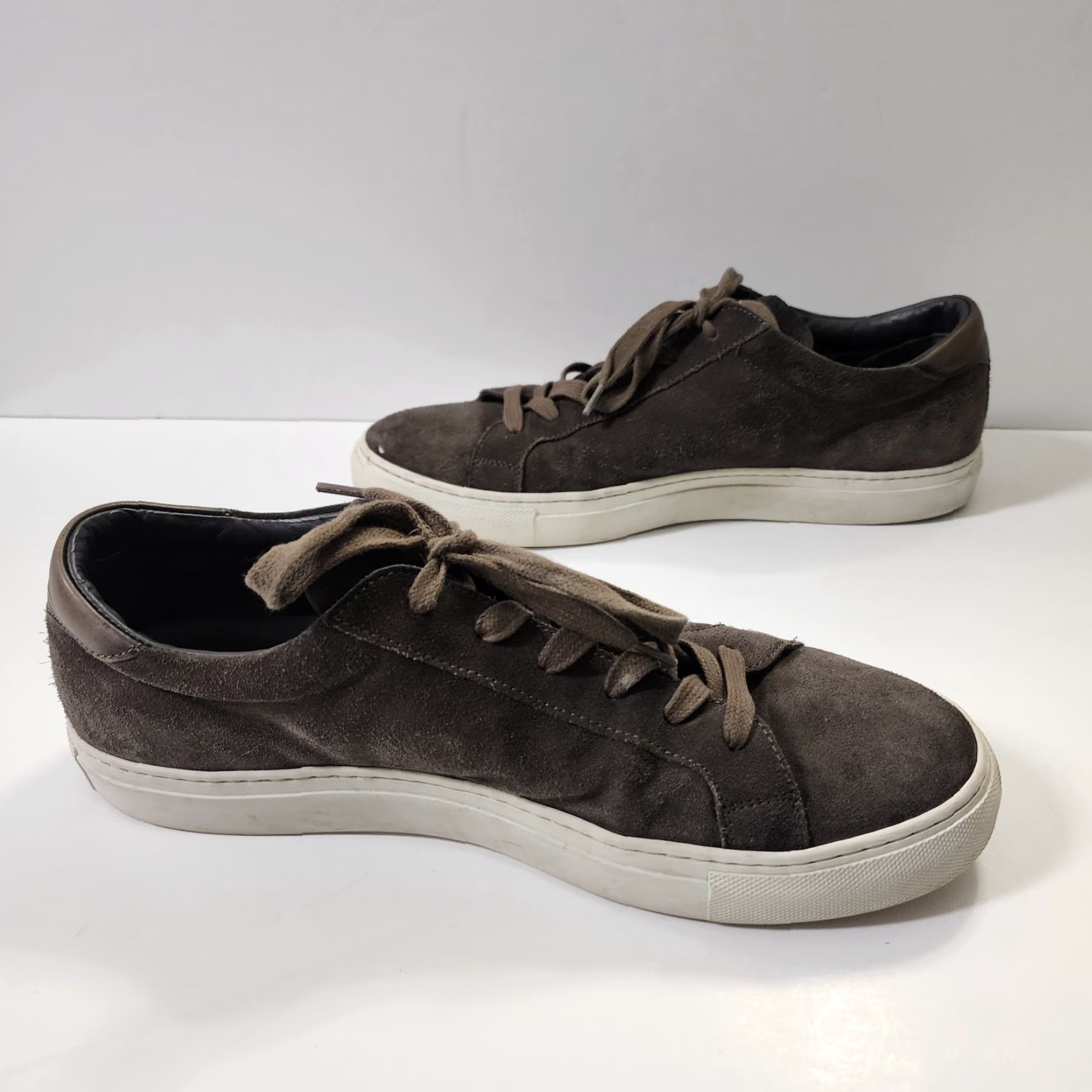 To Boot New York To Boot New York Sneaker Mens 10 Dark Brown Suede Casual Comfort Cushioned Leather Lining Italy Rubber Sole Charlie Adam Derrick Charlie M Casual Shoe Size US 10 / EU 43 - 2 Thumbnail