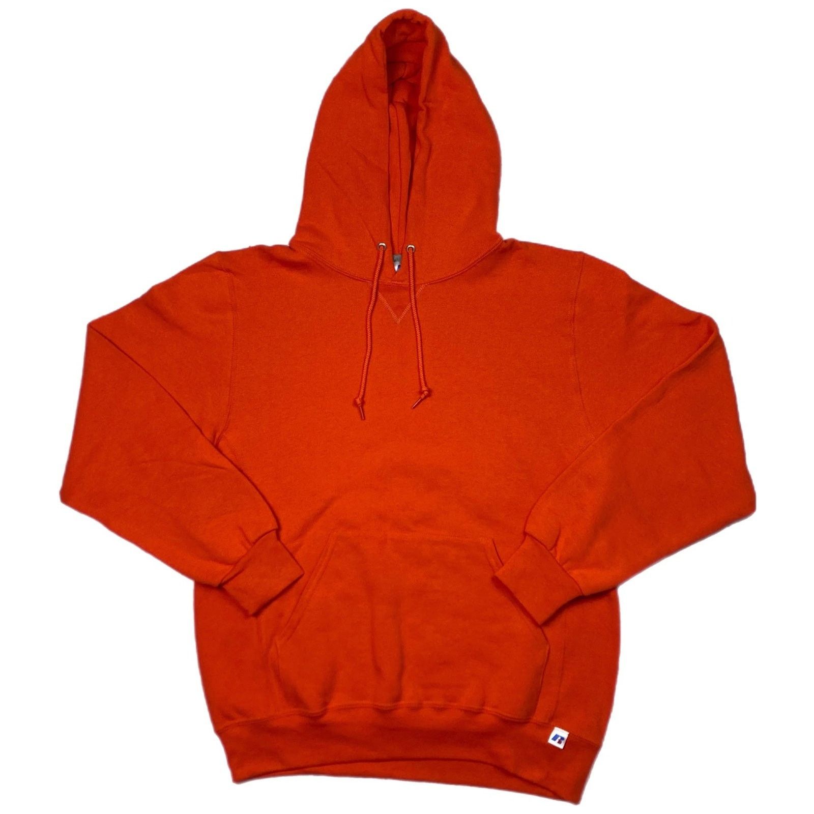 Russell Athletic × Vintage Vintage Russell Athletic Orange Hoodie Size US M / EU 48-50 / 2 - 1 Thumbnail