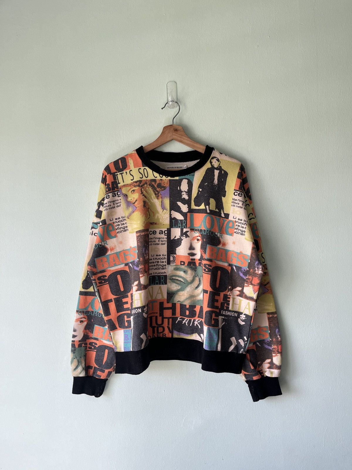 Designer × If Six Was Nine × Japanese Brand House Of Blues Overprint Fashionable Sweatshirt Size US M / EU 48-50 / 2 - 2 Thumbnail