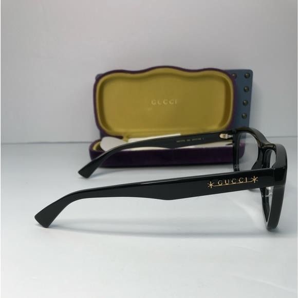 Gucci 💯 - New Authentic Gucci GG1177O Eyeglasses 004 - Black - T Size ONE SIZE - 8 Thumbnail
