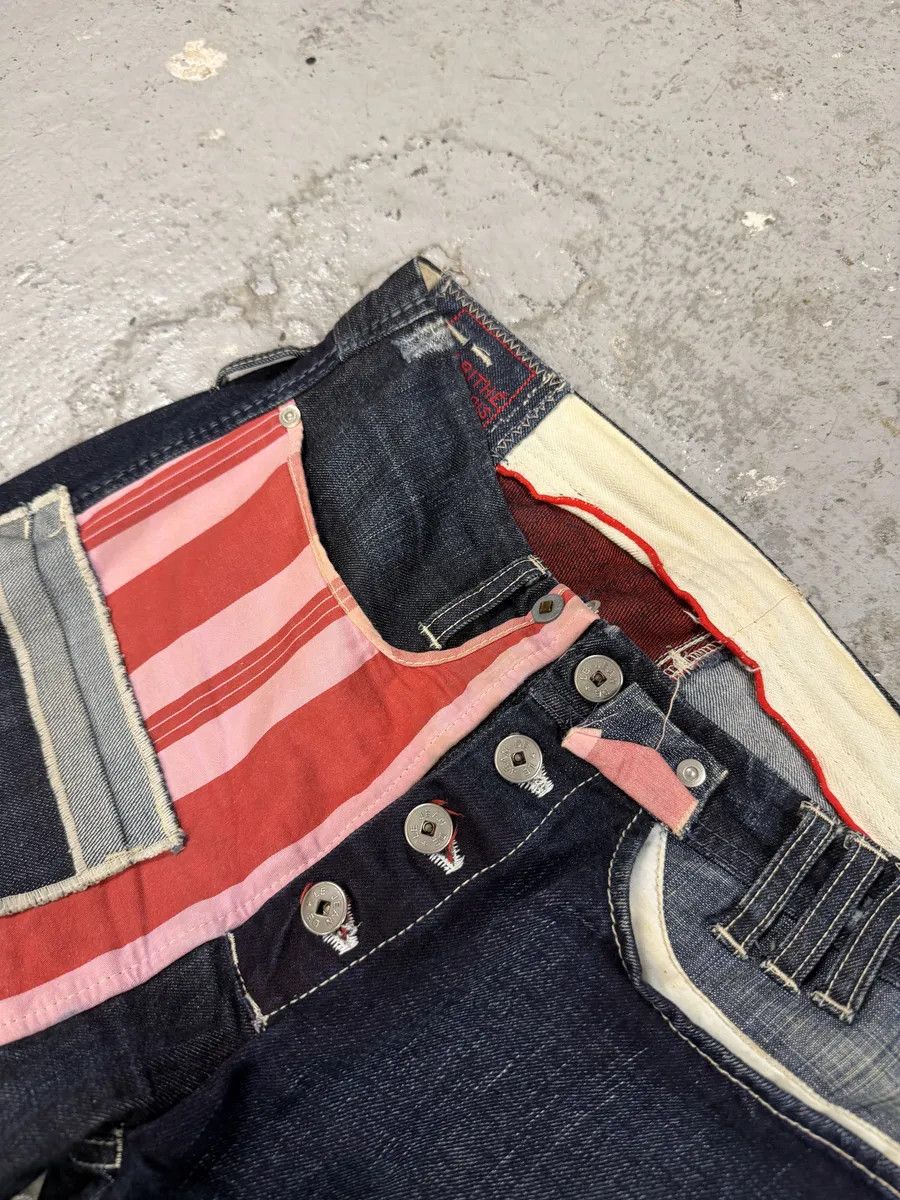 Marithe + Francois Girbaud 2000s Marithé + François Girbaud Navy Denim Jeans Size US 32 / EU 48 - 9 Thumbnail