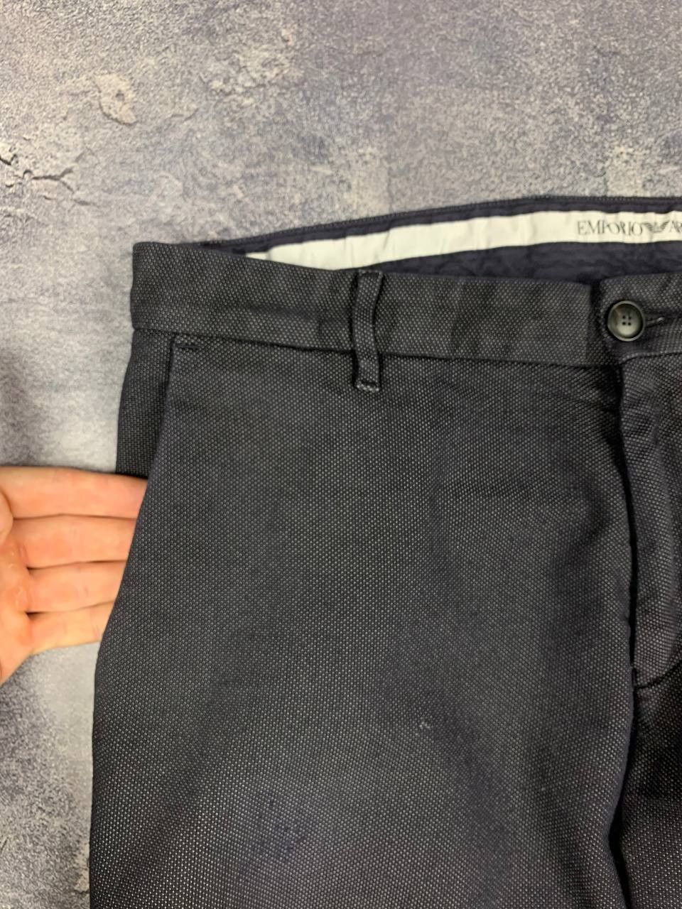 Emporio Armani Emporio Armani Pants Size 50 Dark Blue Trousers Bulgaria Size US 34 / EU 50 - 7 Thumbnail