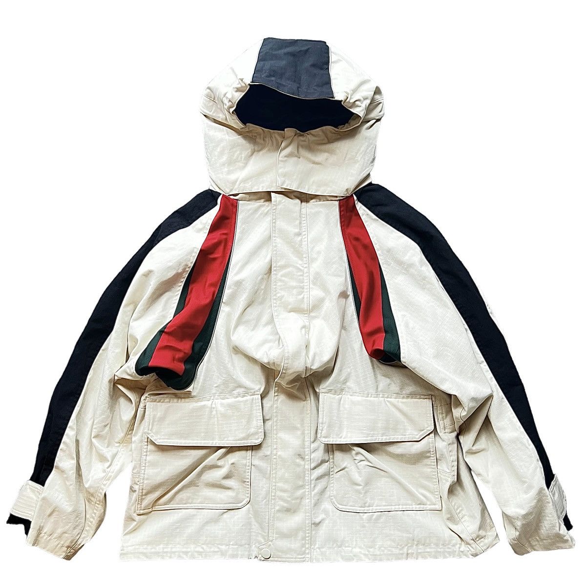 Balenciaga × Gucci GUCCI × BALENCIAGA 21AW THE HACKER PROJECT CSHAPE JACKET Size US S / EU 44-46 / 1 - 1 Thumbnail