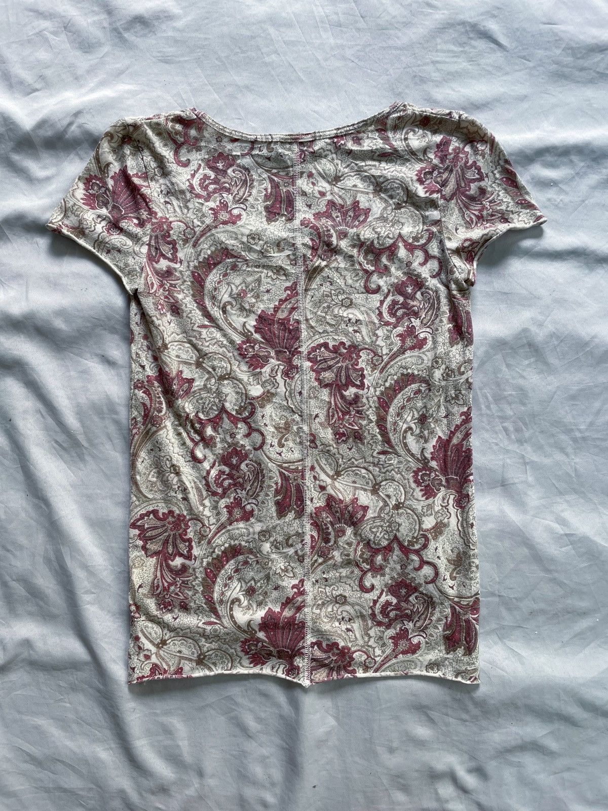GOA GOA G.O.A BANDANA PATTERN TEE Size S / US 4 / IT 40 - 2 Thumbnail