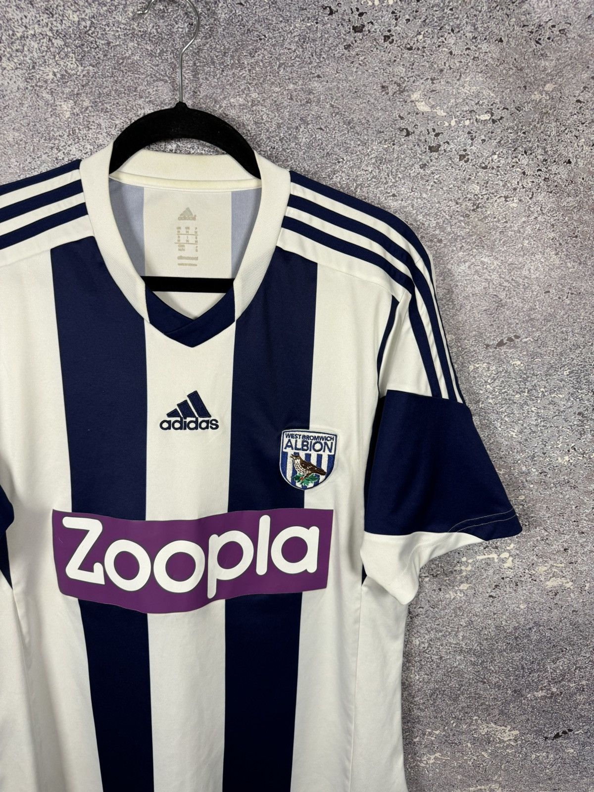 Vintage West Bromwich Albion 2013/14 Adidas Soccer Jersey M