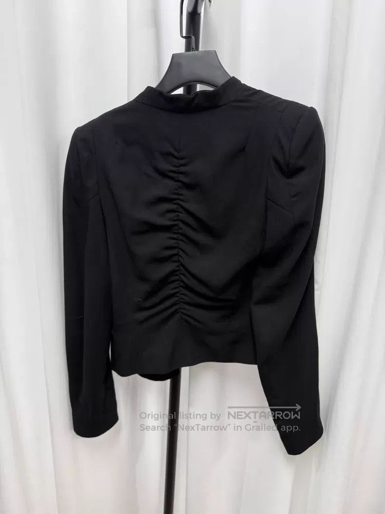 Ann Demeulemeester Ann Demeulemeester pleated square shoulder tailored collar Size XXS / US 00 / IT 34 - 5 Thumbnail