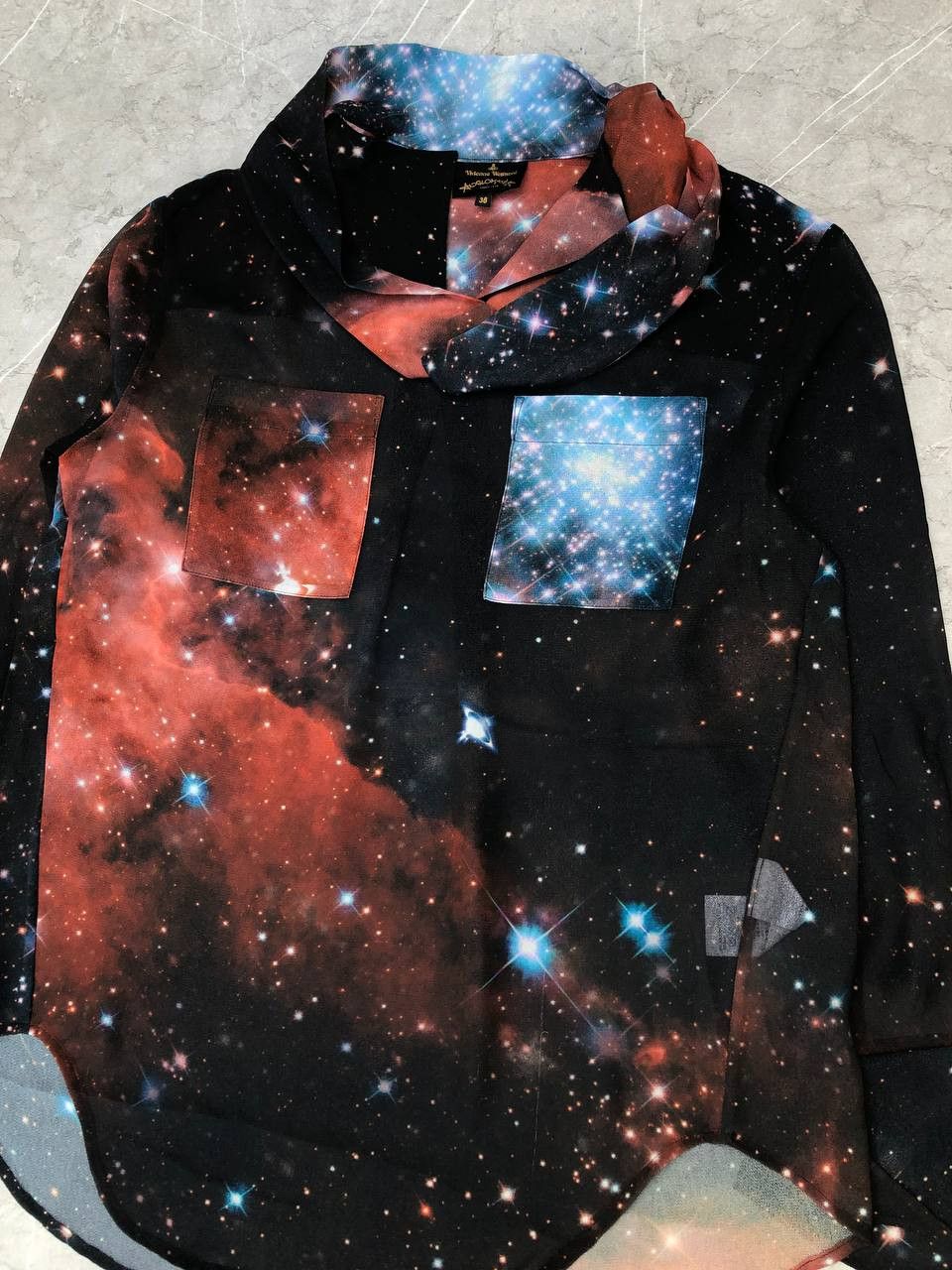 Vivienne Westwood Vivienne Westwood Anglomania Galaxy Universe Longsleeve Size M / US 6-8 / IT 42-44 - 2 Thumbnail