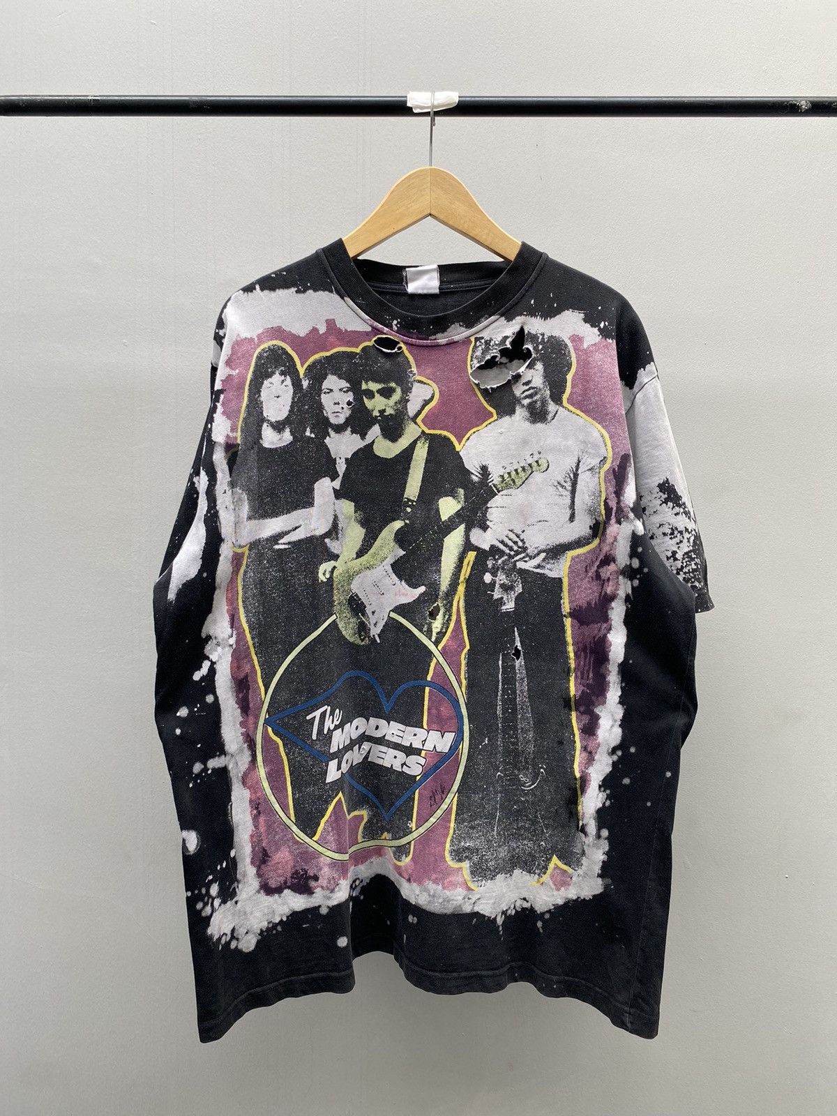 Band Tees Trashead The Modern Lovers T Shirt Distressed ERD Grunge Size US XL / EU 56 / 4 - 1 Thumbnail