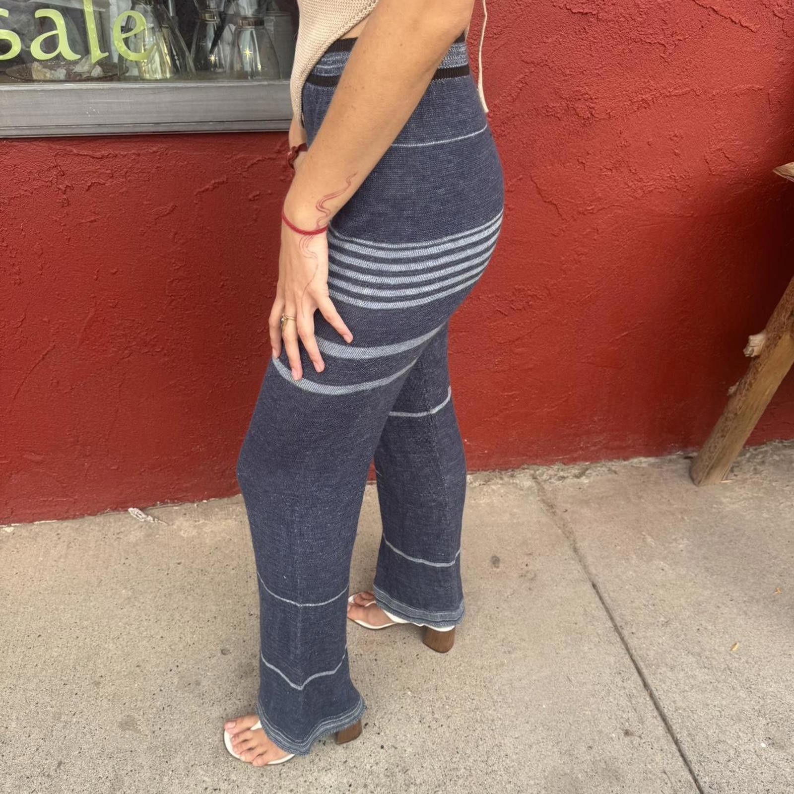 Other Samsara 4 Knit Wide Leg Pants Size 27" / US 4 / IT 40 - 4 Thumbnail