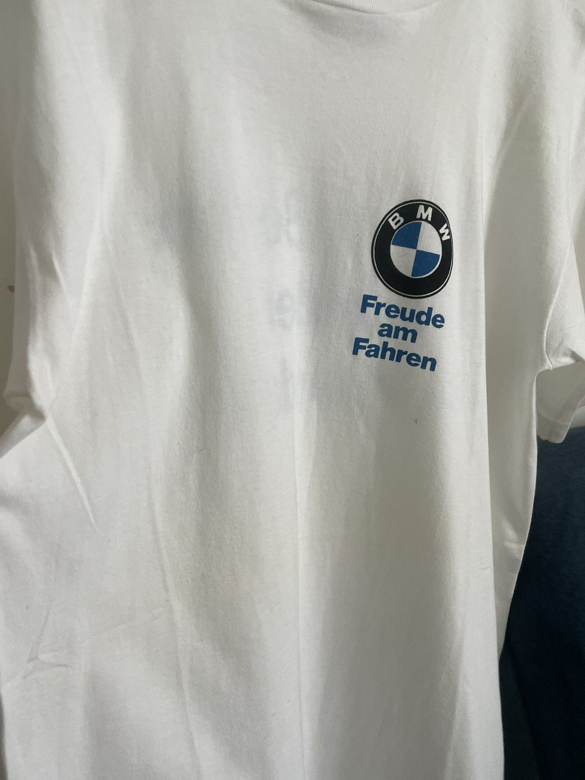 BMW Vintage Bmw 70’s Freude am Fahre T-Shirt Archive White RARE Size US M / EU 48-50 / 2 - 8 Thumbnail