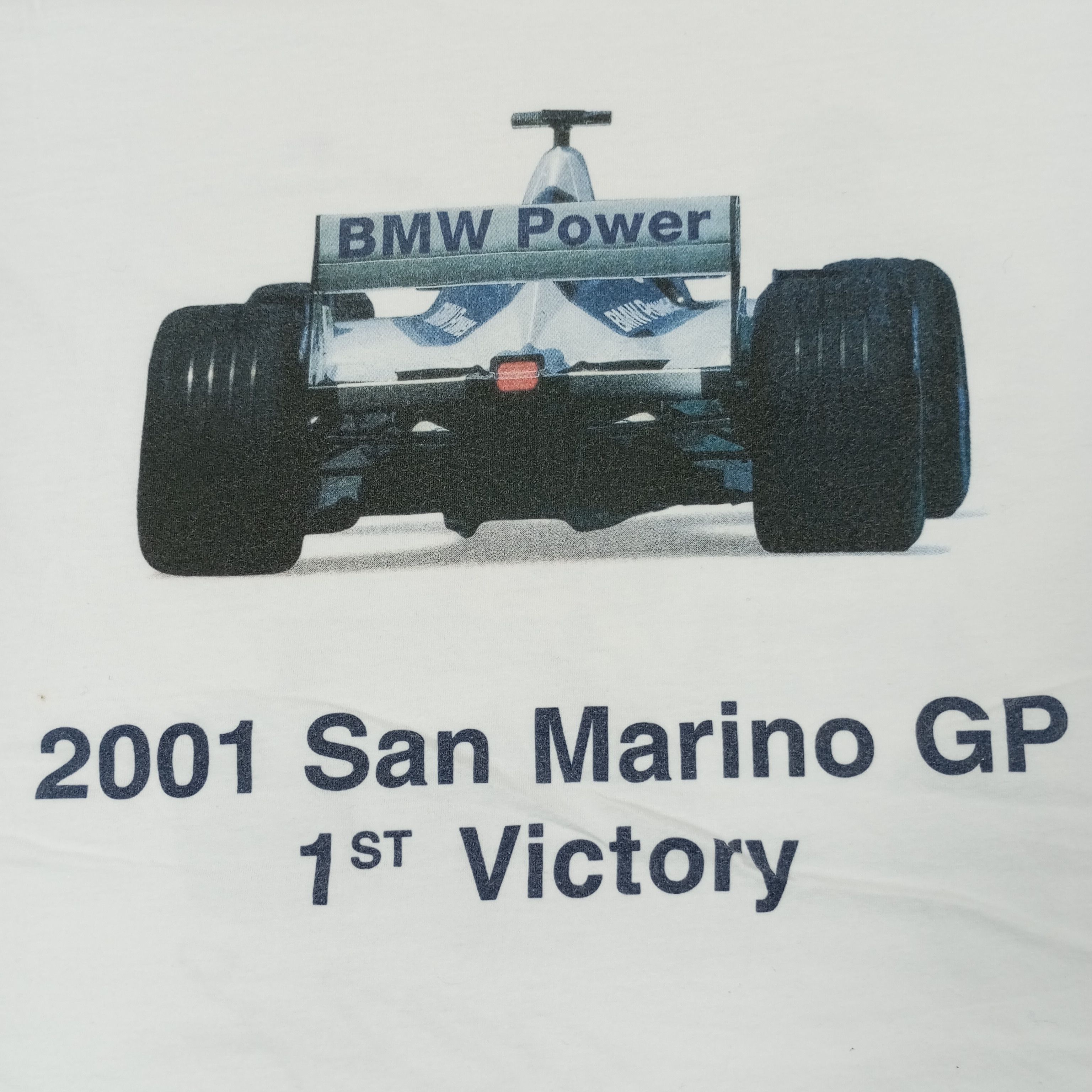 BMW BMW Williams F1 Team 2001 San Marino GP Tshirt c239n62 Size US M / EU 48-50 / 2 - 5 Thumbnail