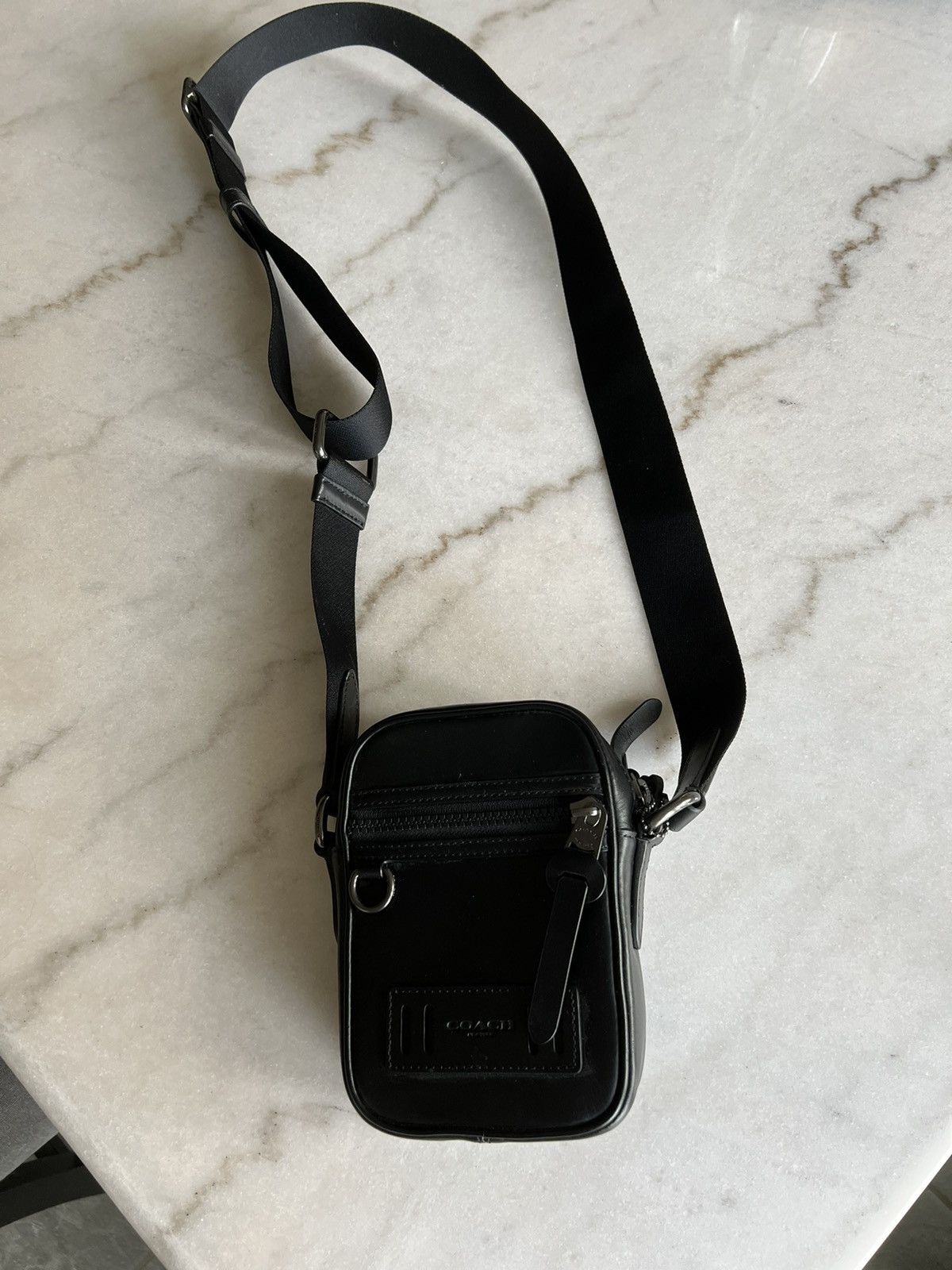 Coach Coach black leather shoulder bag Size ONE SIZE - 1 Thumbnail