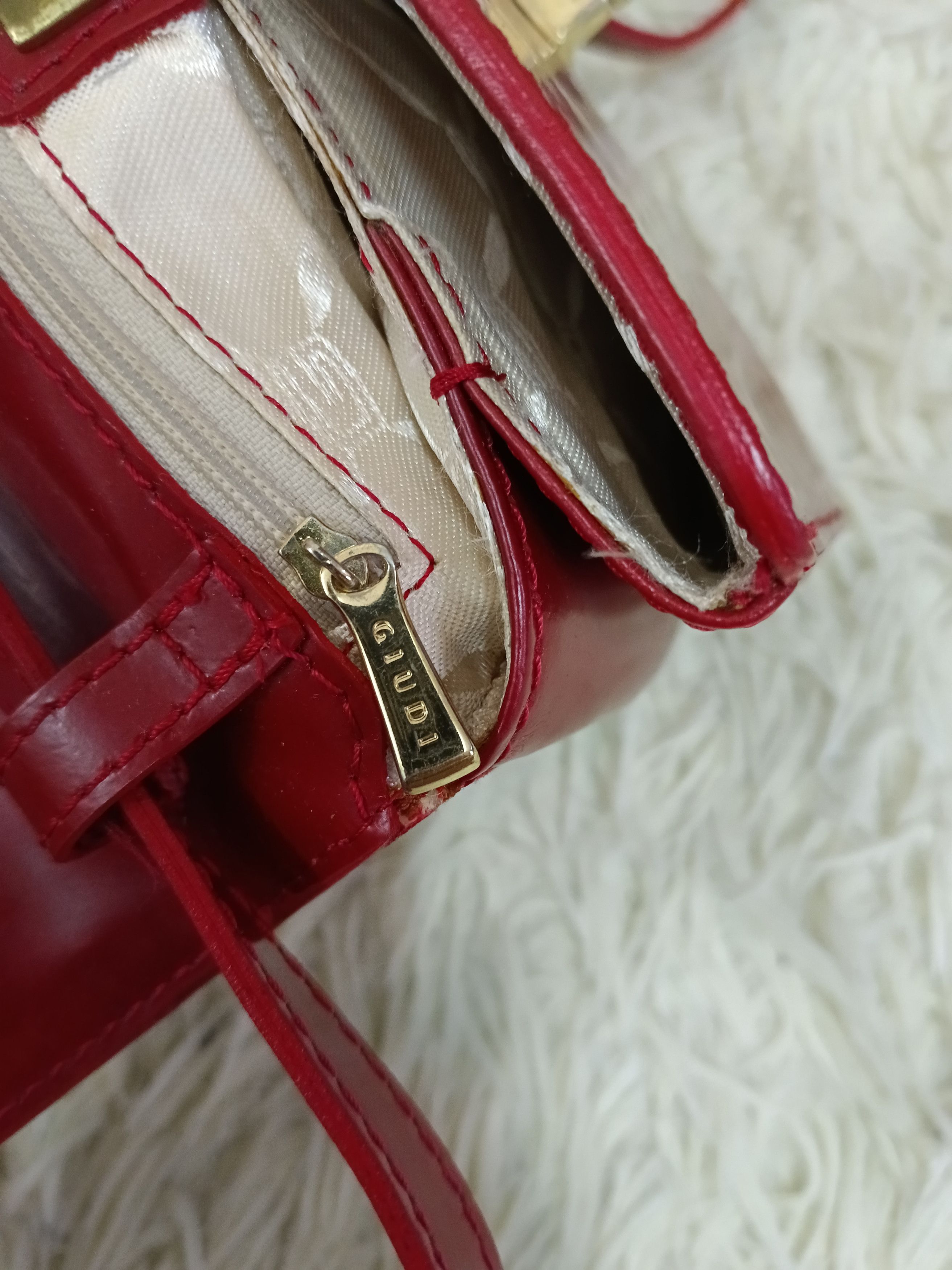 Guidi GUIDI LEATHER RED CHERRY Size ONE SIZE - 10 Thumbnail
