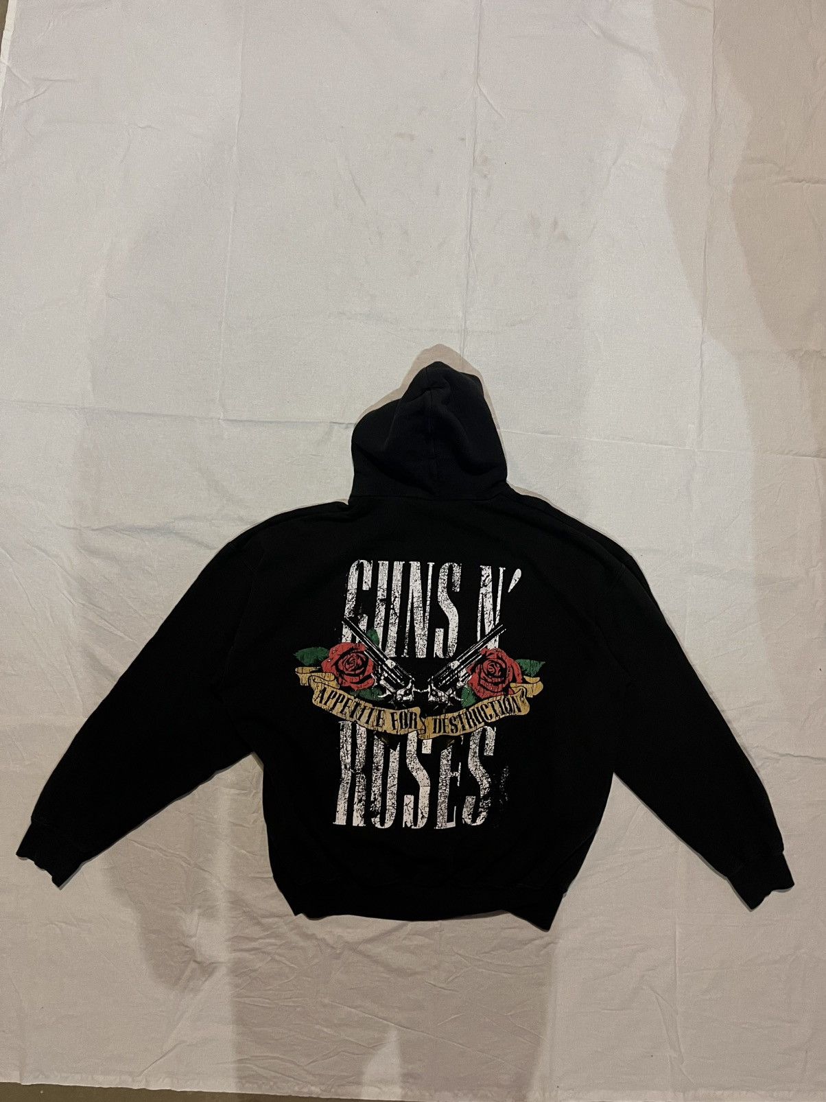 Guns N' Roses VTG Guns N’ Roses “Appetite for Destruction” Black Hoodie Size US XXL / EU 58 / 5 - 5 Thumbnail