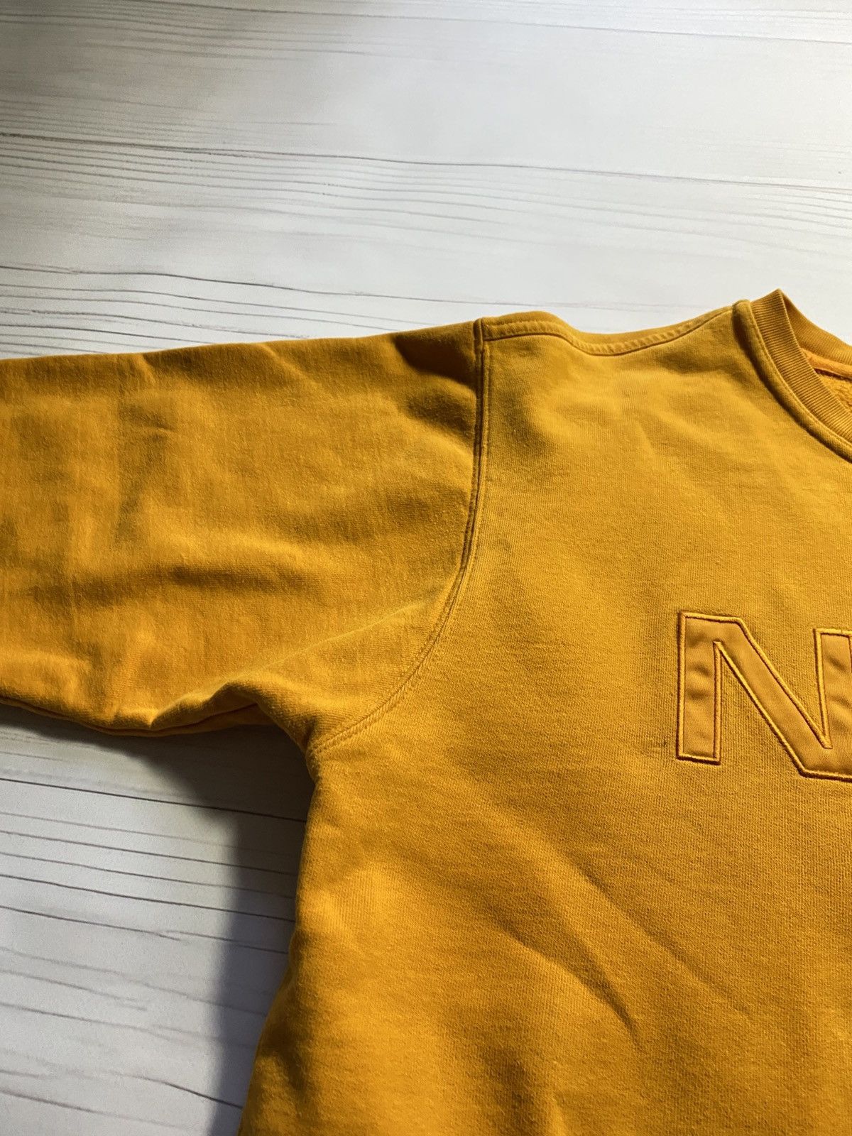Nike Vibtage Nike Big Logo box fit oversize faded y2k sweatshirt Size US M / EU 48-50 / 2 - 9 Thumbnail
