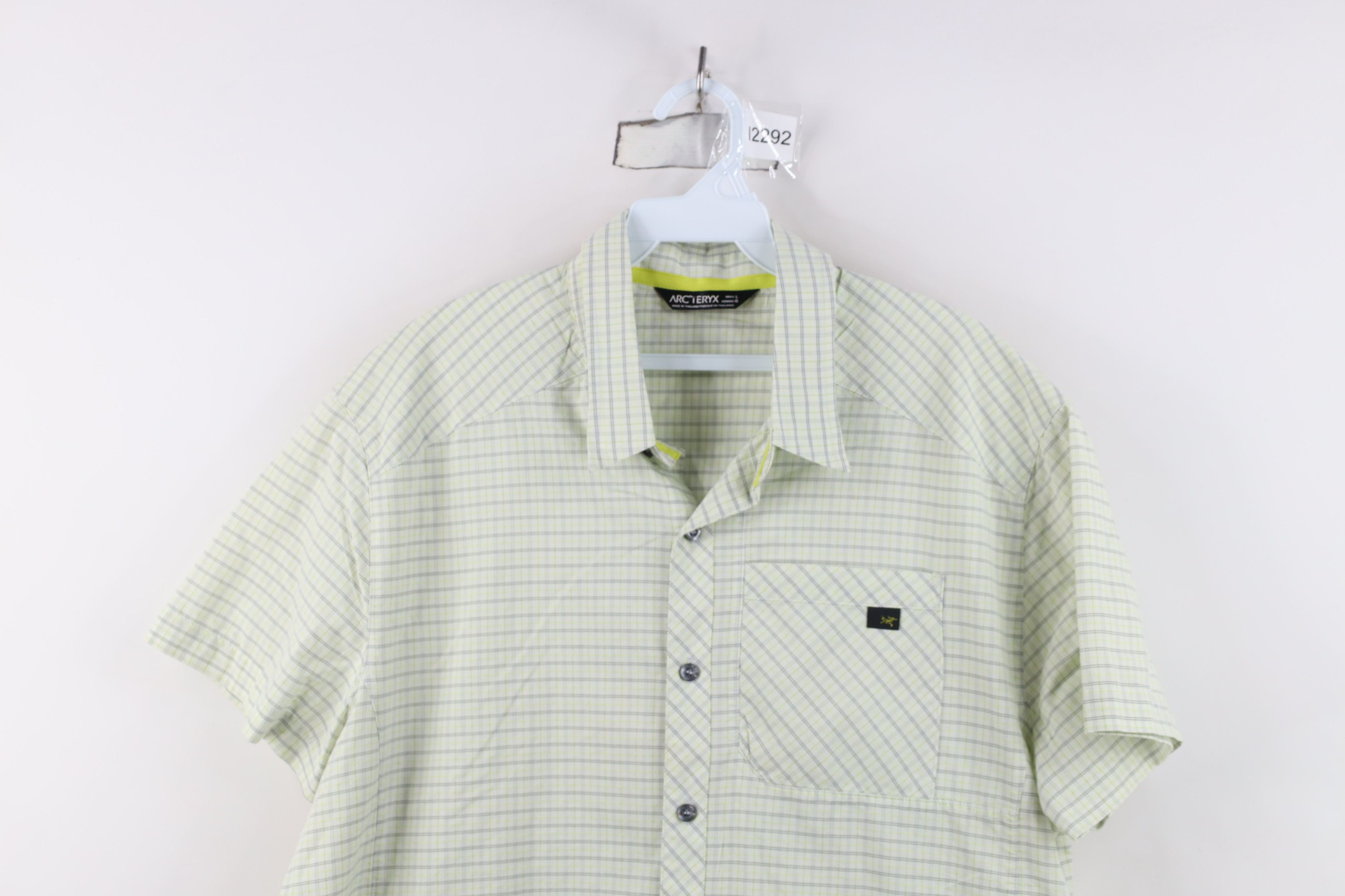 Arc'teryx Arcteryx Trekking Hiking Short Sleeve Button Shirt Plaid Size US L / EU 52-54 / 3 - 2 Thumbnail