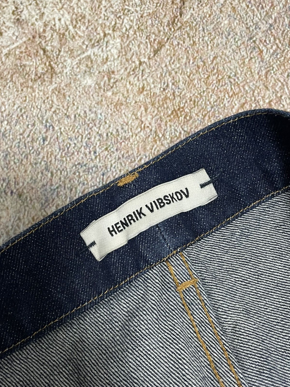 Henrik Vibskov Henrik Vibskov Relaxed Fit Indigo Rap Jeans Size US 32 / EU 48 - 5 Thumbnail