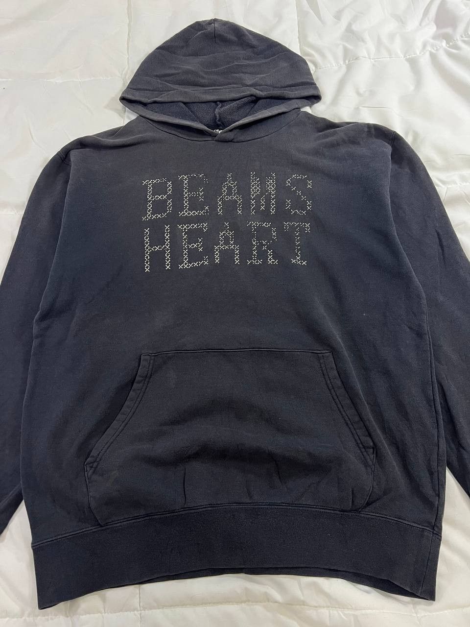 Beams Plus × Japanese Brand Beams Heart x P.O.P.T Goodluckfix College Hoodie Size US L / EU 52-54 / 3 - 5 Thumbnail
