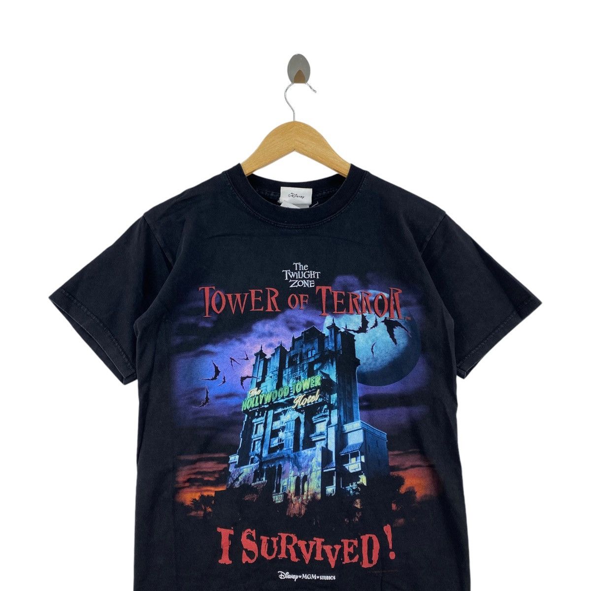Disney × Vintage Vintage TOWER Of TERROR I Survived Print Walt Disney Worldo Size US S / EU 44-46 / 1 - 2 Thumbnail