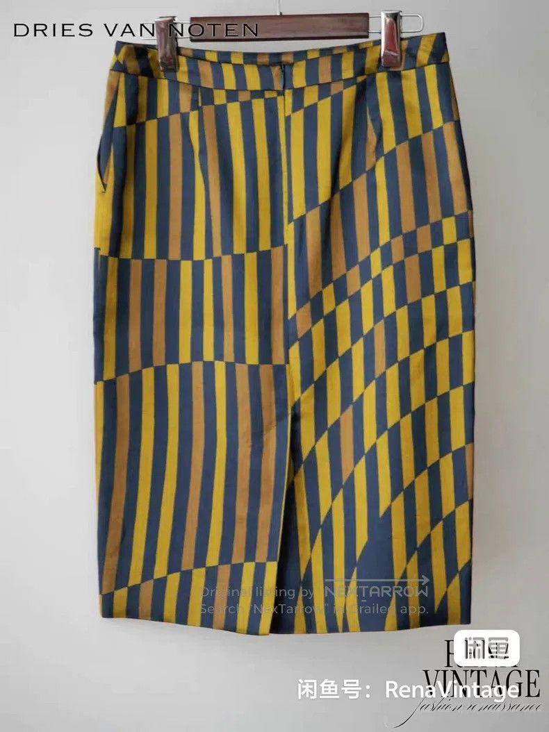 Dries Van Noten Dries Van Noten Runway Style Skirt Size 35" - 6 Thumbnail