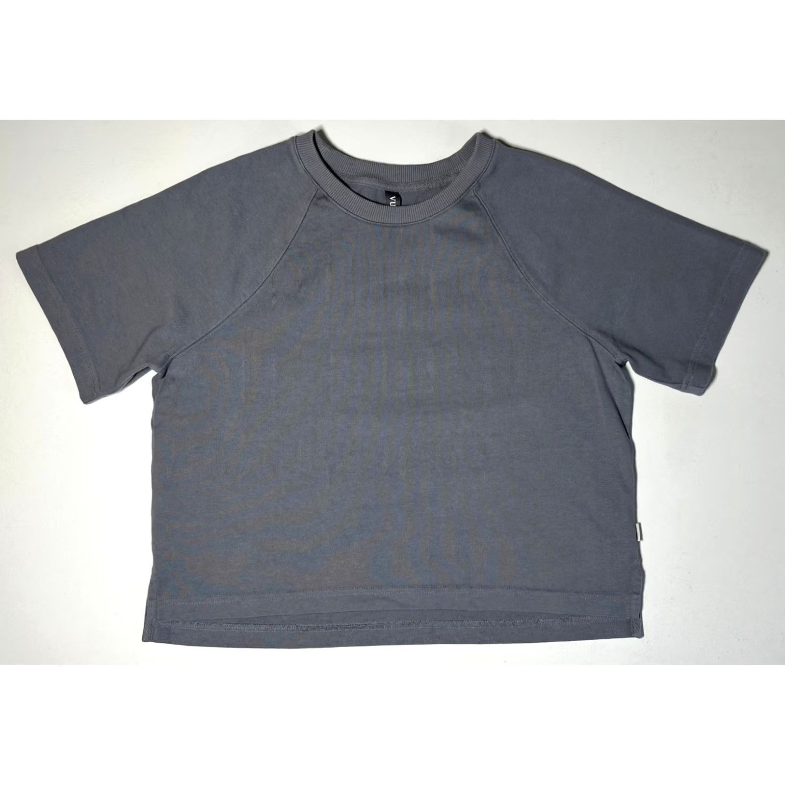 Vuori Vuori Women's Mackenzie Short Sleeve Top T-Shirt XS Gray 100% Cotton VW1190 Size XS / US 0-2 / IT 36-38 - 4 Thumbnail