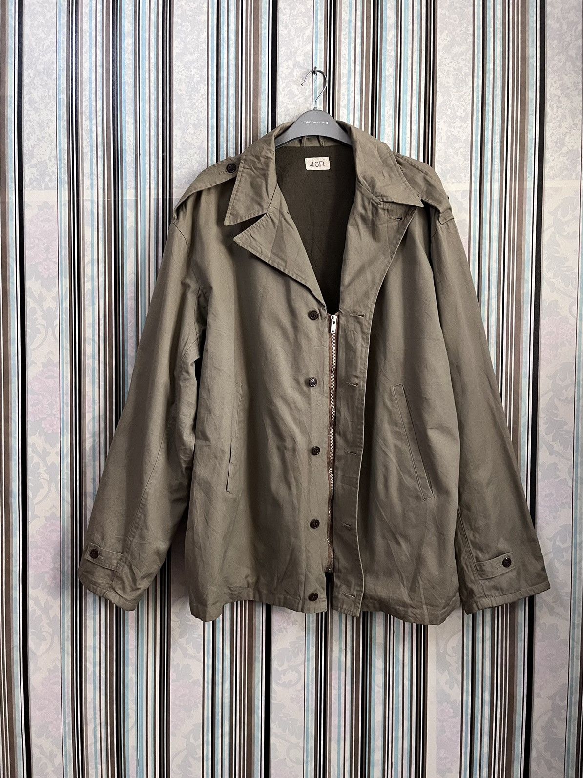Vintage M41 field jacket ww2 #F5 Size US L / EU 52-54 / 3 - 3 Thumbnail