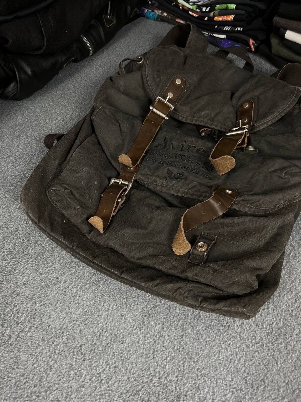 Avirex Vintage AVIREX USA military backpack Size ONE SIZE - 4 Thumbnail