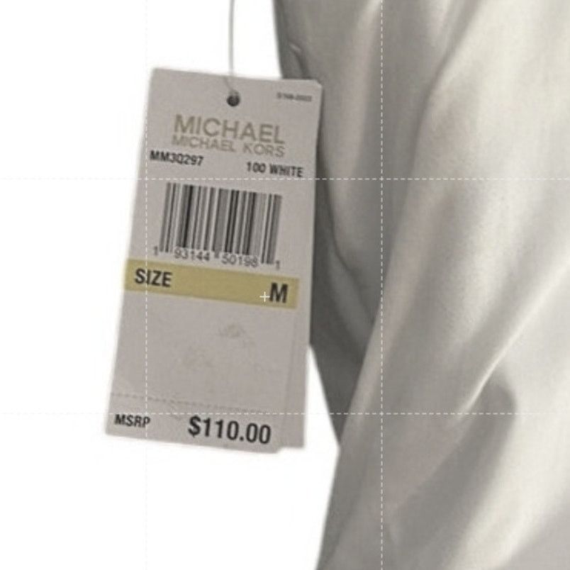 Michael Kors Michael Kors Tankini Swim Top Size M, White, Gold Grommets Size M / US 6-8 / IT 42-44 - 7 Thumbnail
