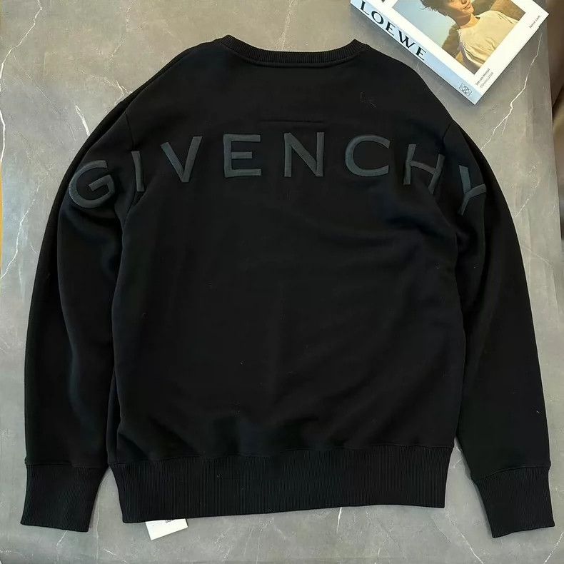 Givenchy Givenchy Velvet Tiger Head Embroidered Letter Hoodie Size US XL / EU 56 / 4 - 2 Thumbnail