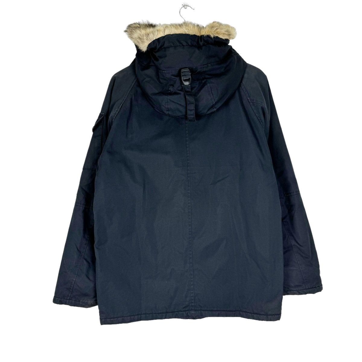 If Six Was Nine ❄️BACK CHANNEL FUR HOODIE DOWN ZIPPER JACKET Size US L / EU 52-54 / 3 - 11 Thumbnail
