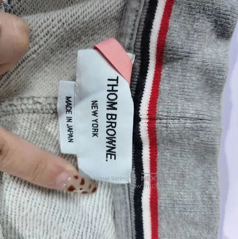 Thom Browne Thom Browne Grey Cotton Women's Casual Pants . Size 30" / US 8 / IT 44 - 3 Thumbnail