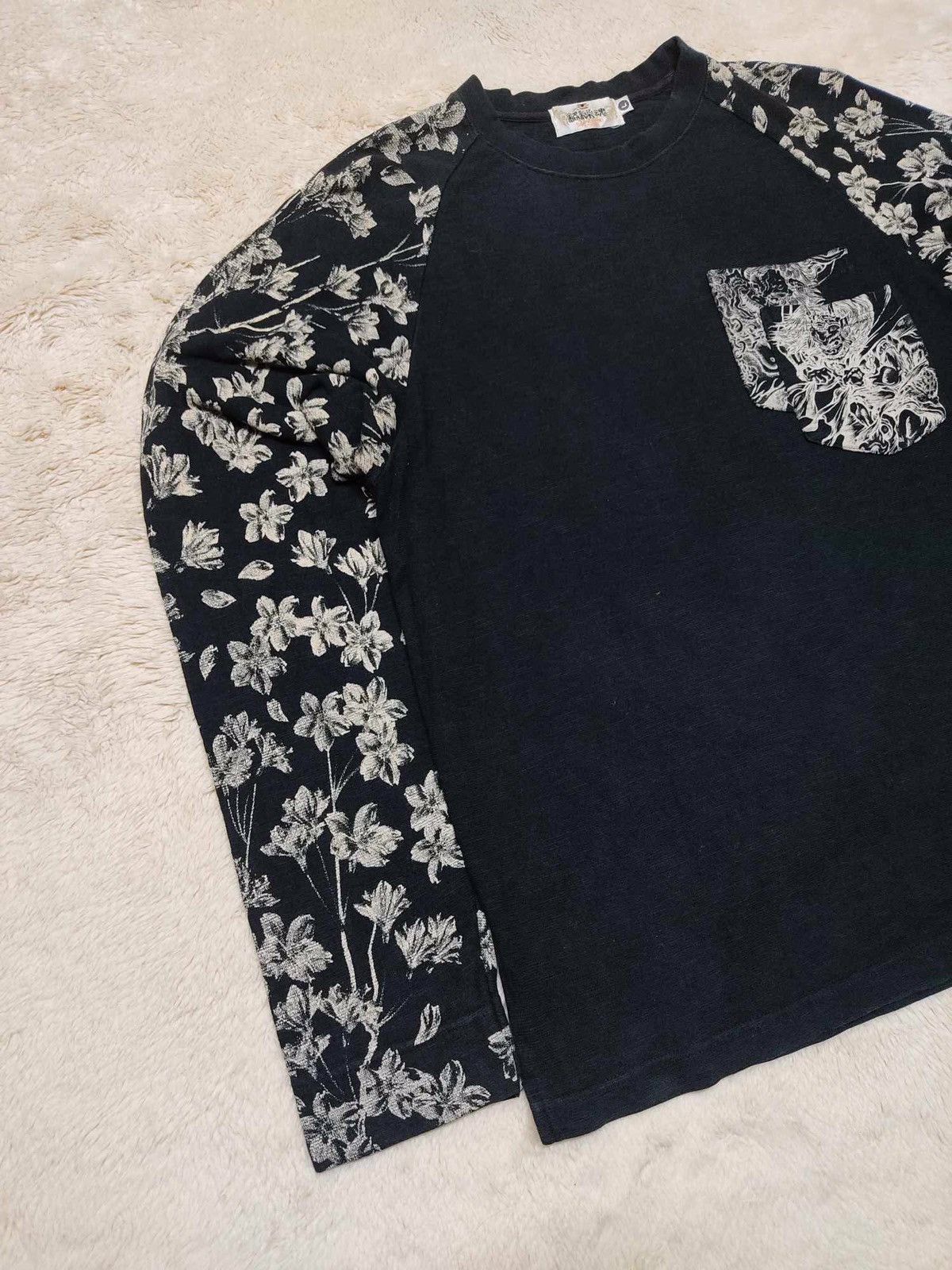 VINTAGE Karakuri Tamashii Wind and Thunder God Embroidered