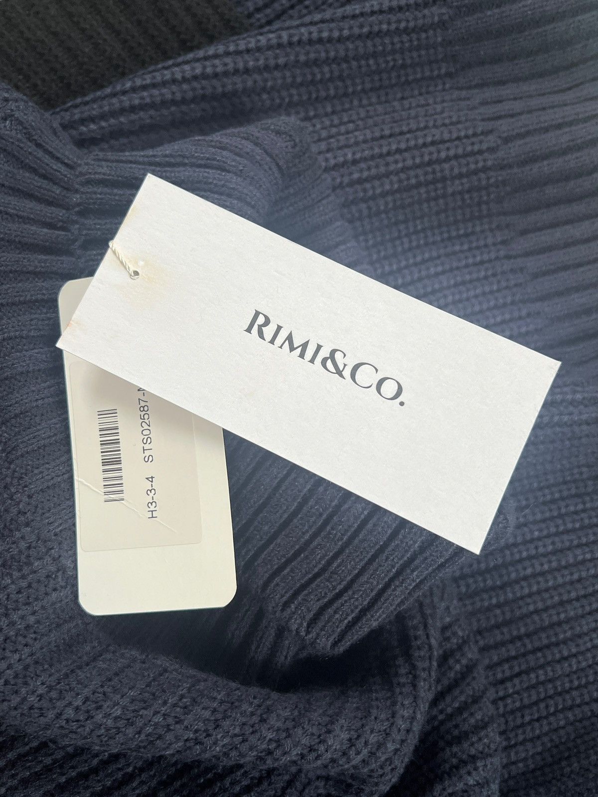 Japanese Brand Rimi & Co 🇯🇵 Cropped Zipper Oversleeve Knit Sweater Size US M / EU 48-50 / 2 - 9 Thumbnail