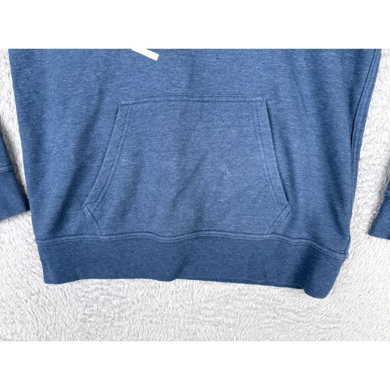 The North Face The North Face Hoodie Mens Medium Blue Solid Pullover Cotton Blend Long Sleeve Pocket Size US M / EU 48-50 / 2 - 5 Thumbnail
