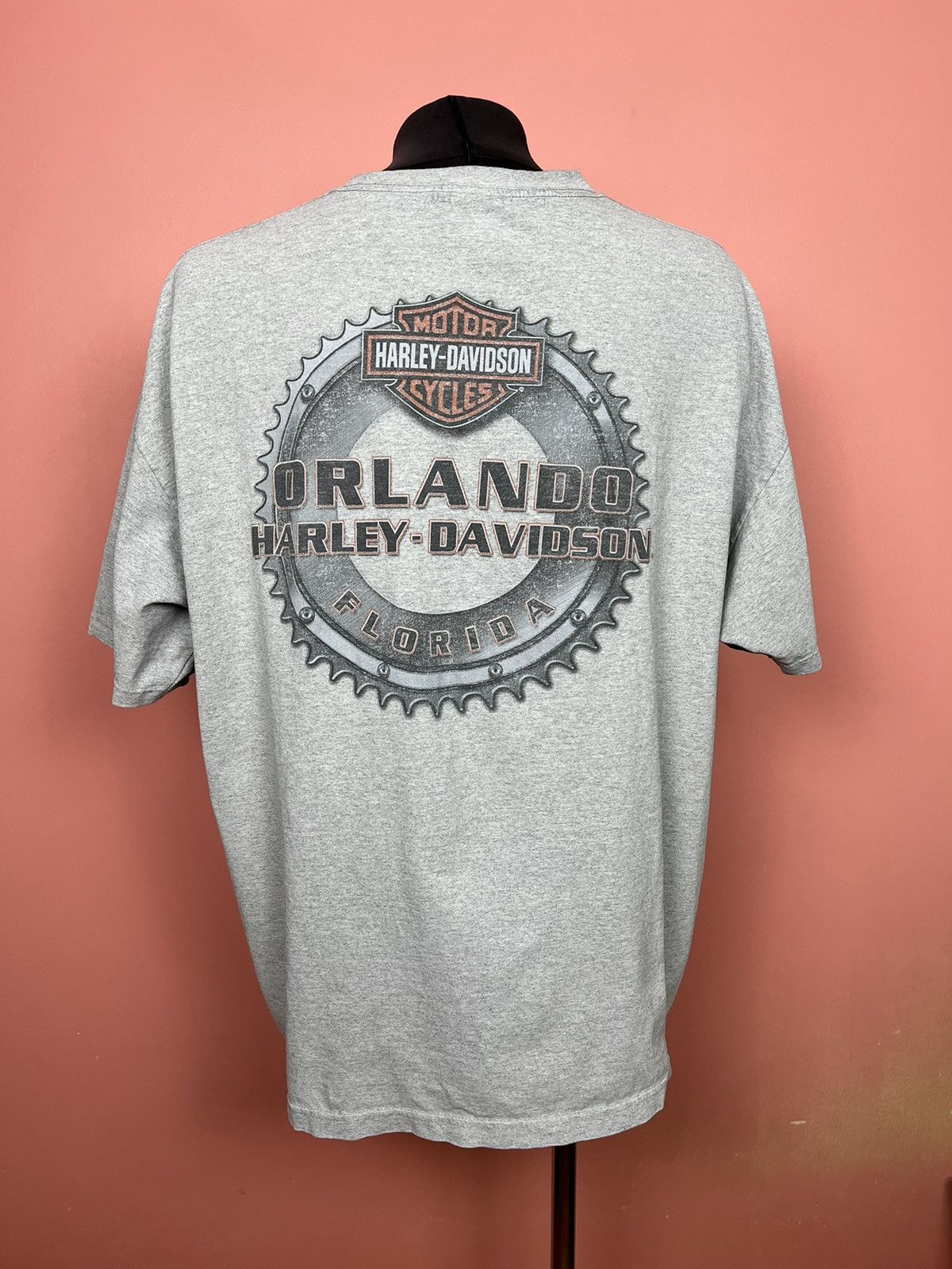 Harley Davidson Harley-Davidson vintage rare shirt printed motorcycle hype Size US XXL / EU 58 / 5 - 1 Thumbnail