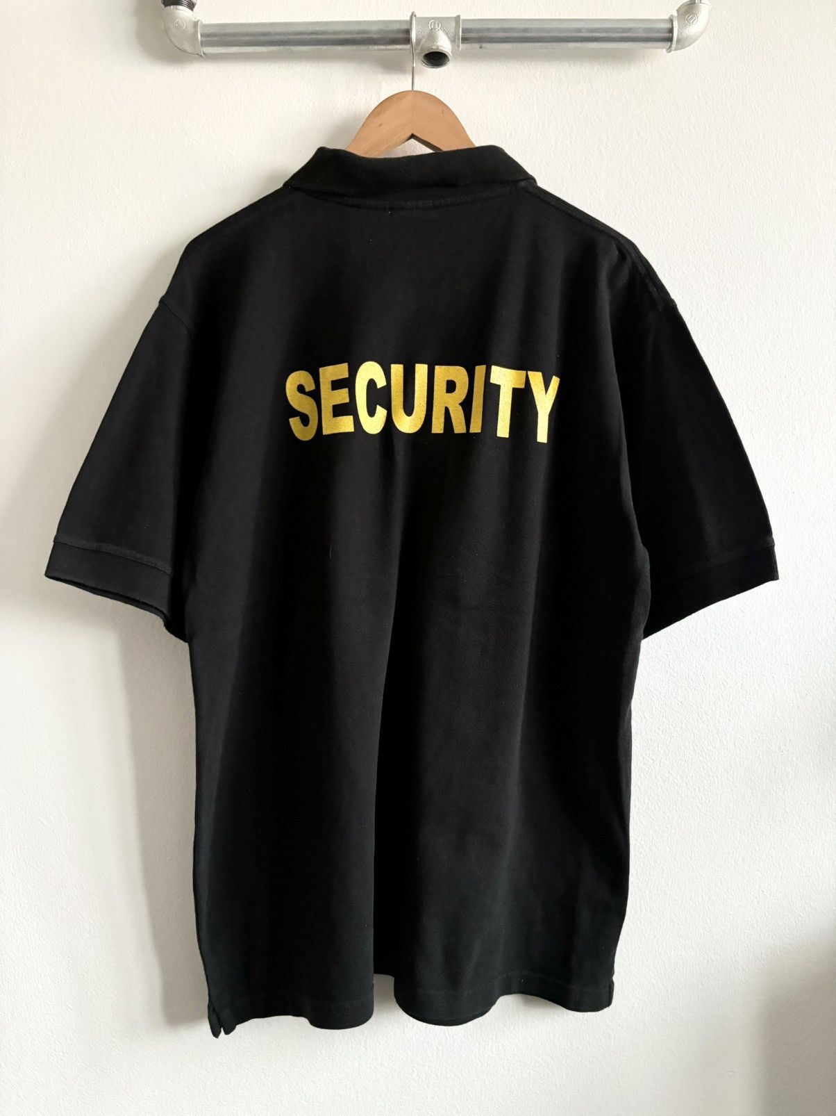 RARE SECURITY POLO T SHIRT