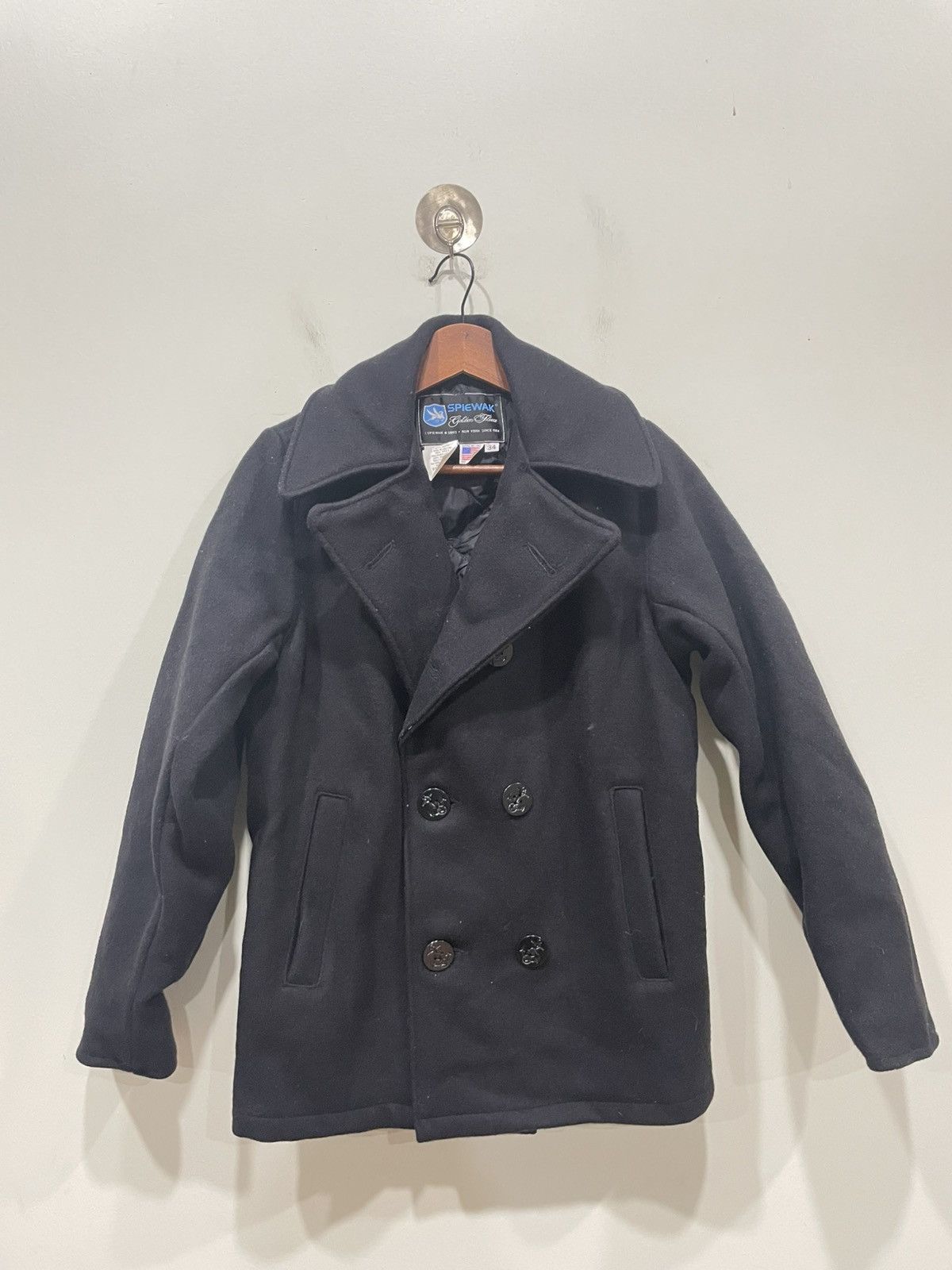 I. Spiewak And Sons Spiewak Double Breasted Jacket Size XXS / US 00 / IT 34 - 1 Thumbnail