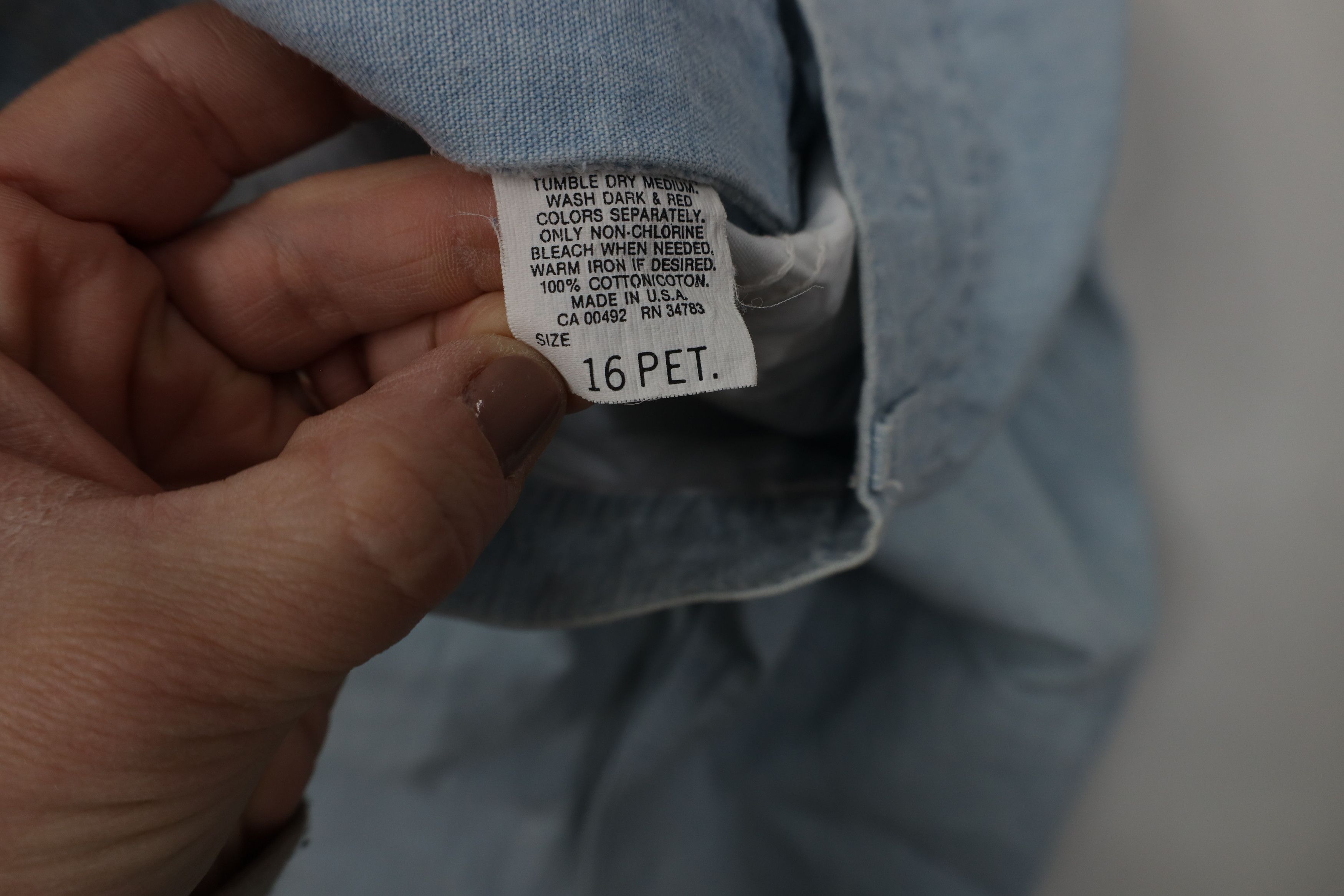 Lee Vintage 70s 80s Lee Relaxed Tapered Leg Jeans Blue USA Size 38" / US 16 / IT 52 - 10 Thumbnail