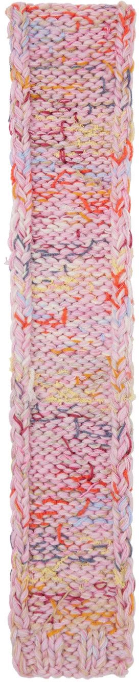 Maison Margiela o1mle0426 Size: OS / Scarf in Pink Size ONE SIZE - 2 Thumbnail