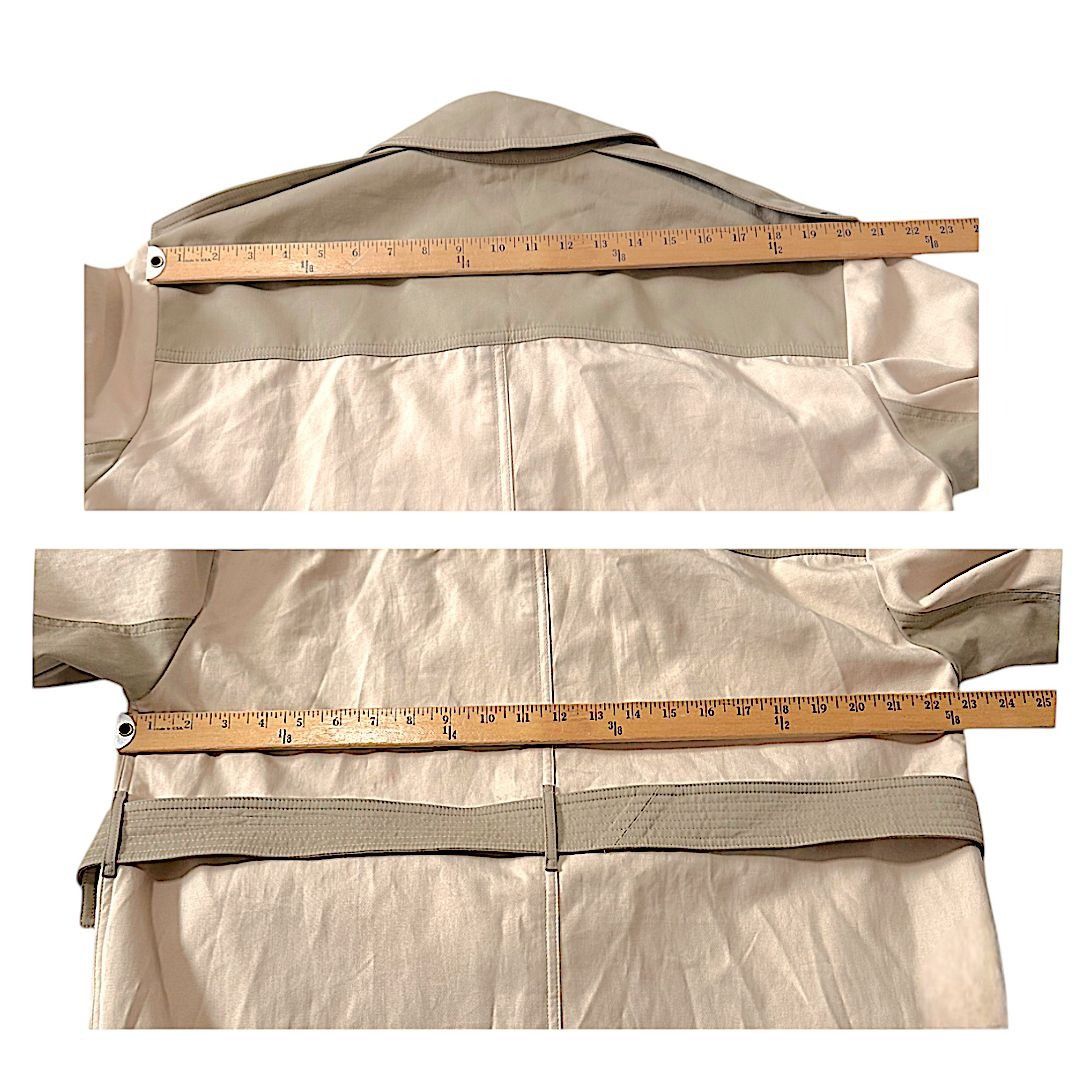 Ulla Johnson Ulla Johnson Emmanuelle Trench Coat, Size P, Neutral Color, Size XS / US 0-2 / IT 36-38 - 11 Thumbnail