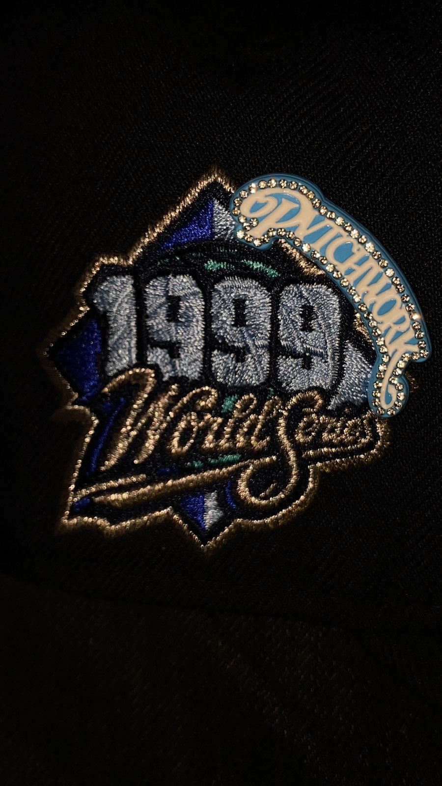 Pvtchwork Pin “Carolina Blue Kicks”