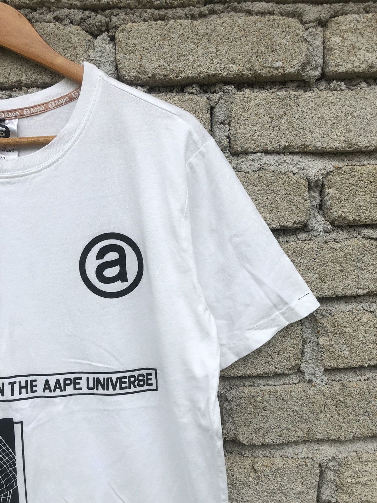 Japanese Brand Vintage Y2K Aape By Bathing Ape Tee Size US M / EU 48-50 / 2 - 7 Thumbnail