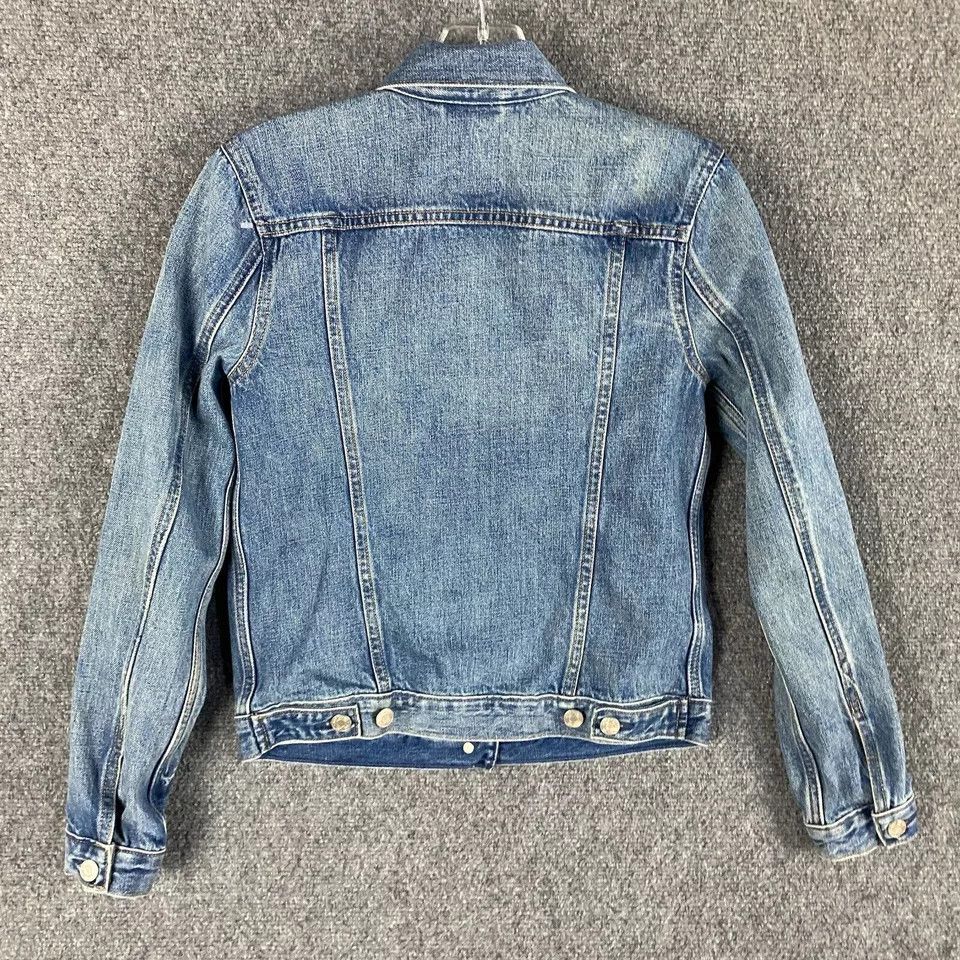 Gap Gap Denim Jacket Women's XS Medium Wash Blue Front Pockets Size XS / US 0-2 / IT 36-38 - 7 Thumbnail