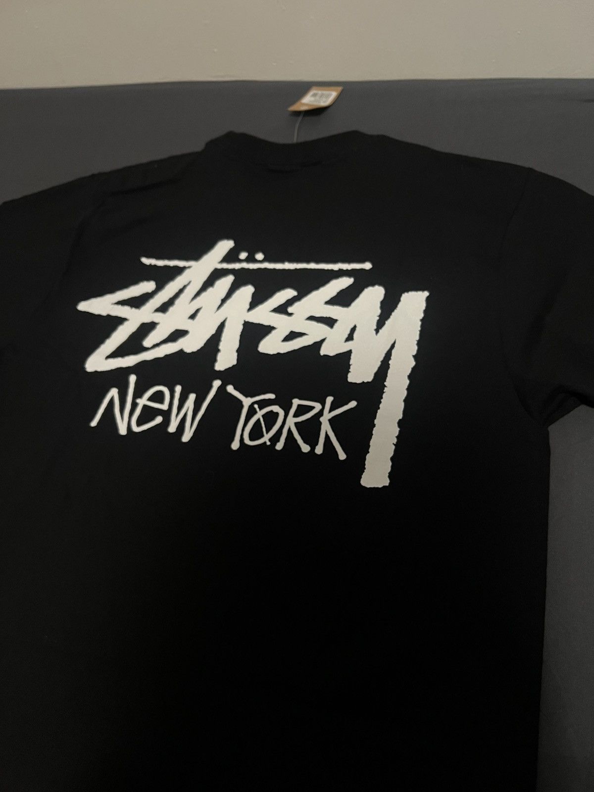 Stussy Stussy New York Exclusive Stock Tee Black Size Medium Size US M / EU 48-50 / 2 - 4 Thumbnail