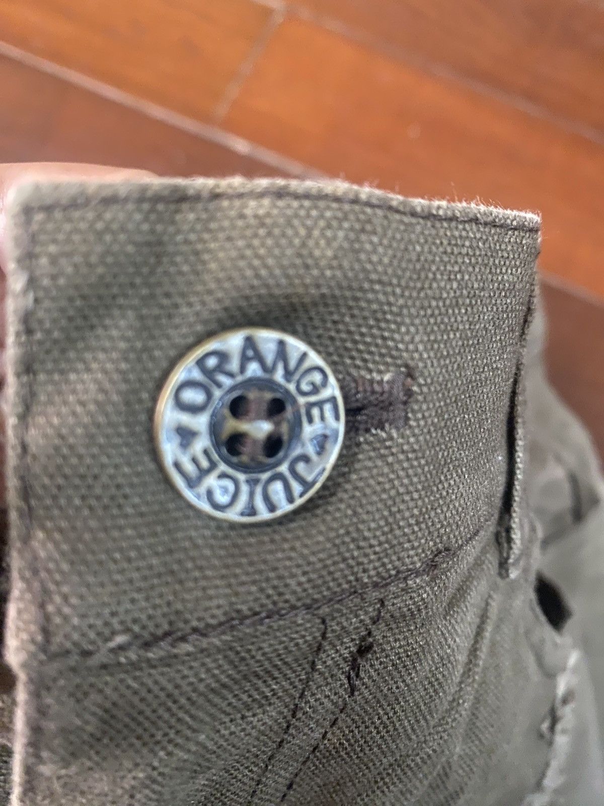 If Six Was Nine Flare Pants orange juice Bondage Cargo Pant Bootcut Size US 33 - 16 Thumbnail