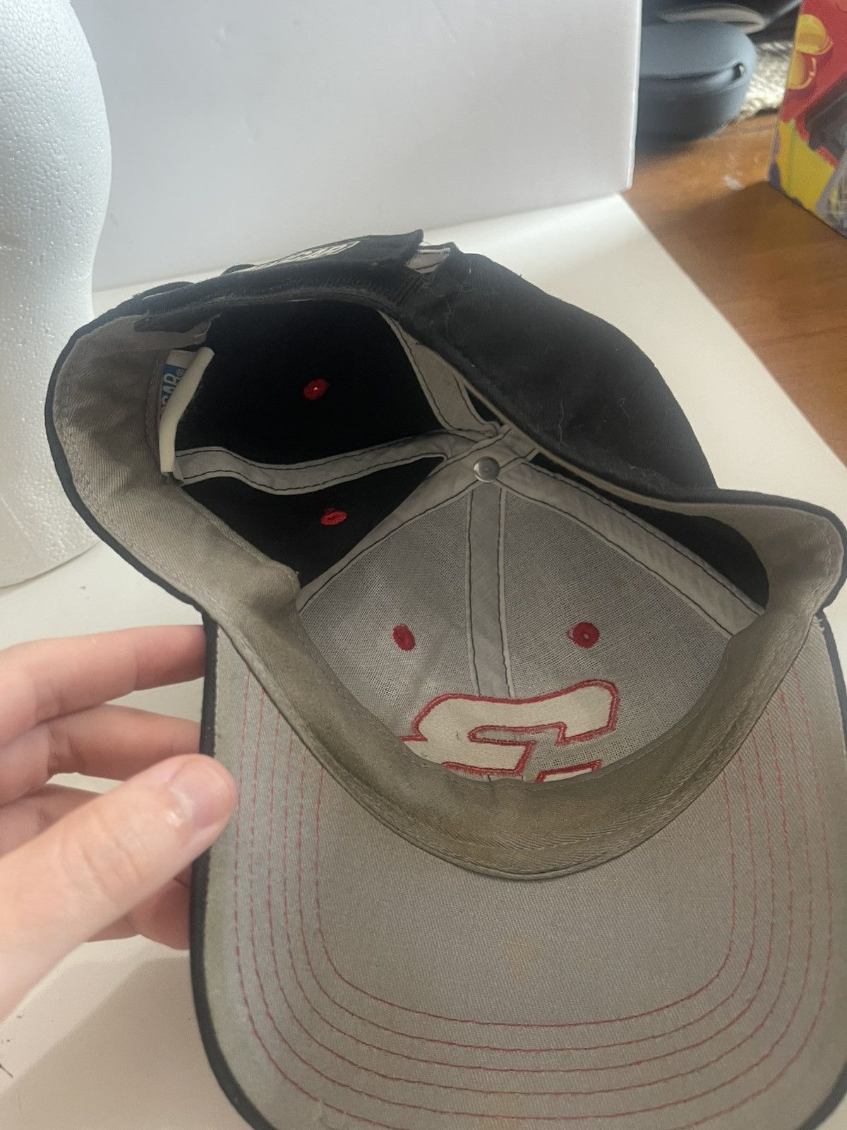 NASCAR NASCAR Dale Earnhardt 3 Logo Hat One Size Size ONE SIZE - 5 Thumbnail
