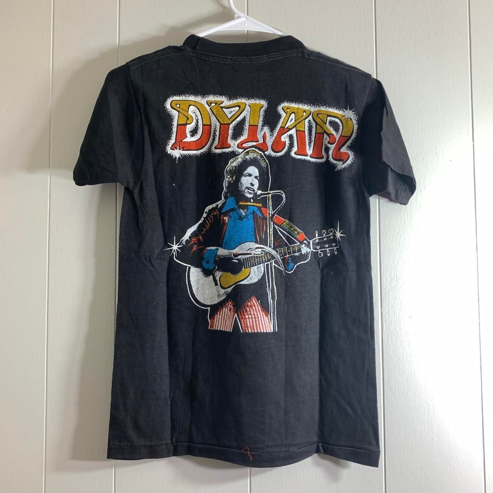 Vintage 1978 BOB DYLAN Live In Concert American Tour tee shirt L Size US L / EU 52-54 / 3 - 6 Thumbnail