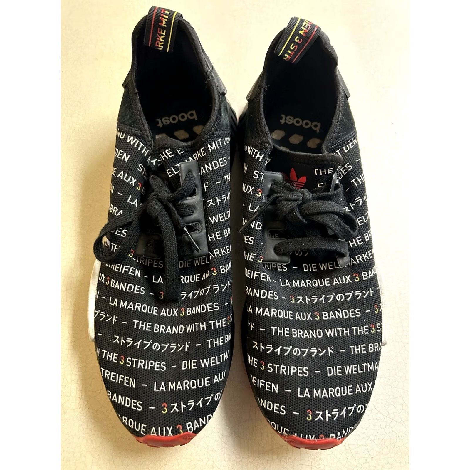 Adidas Adidas NMD R1 Berlin Black Red Mens Size US 12 EG6363 Shoes/Sneakers Size US 12 / EU 45 - 3 Thumbnail