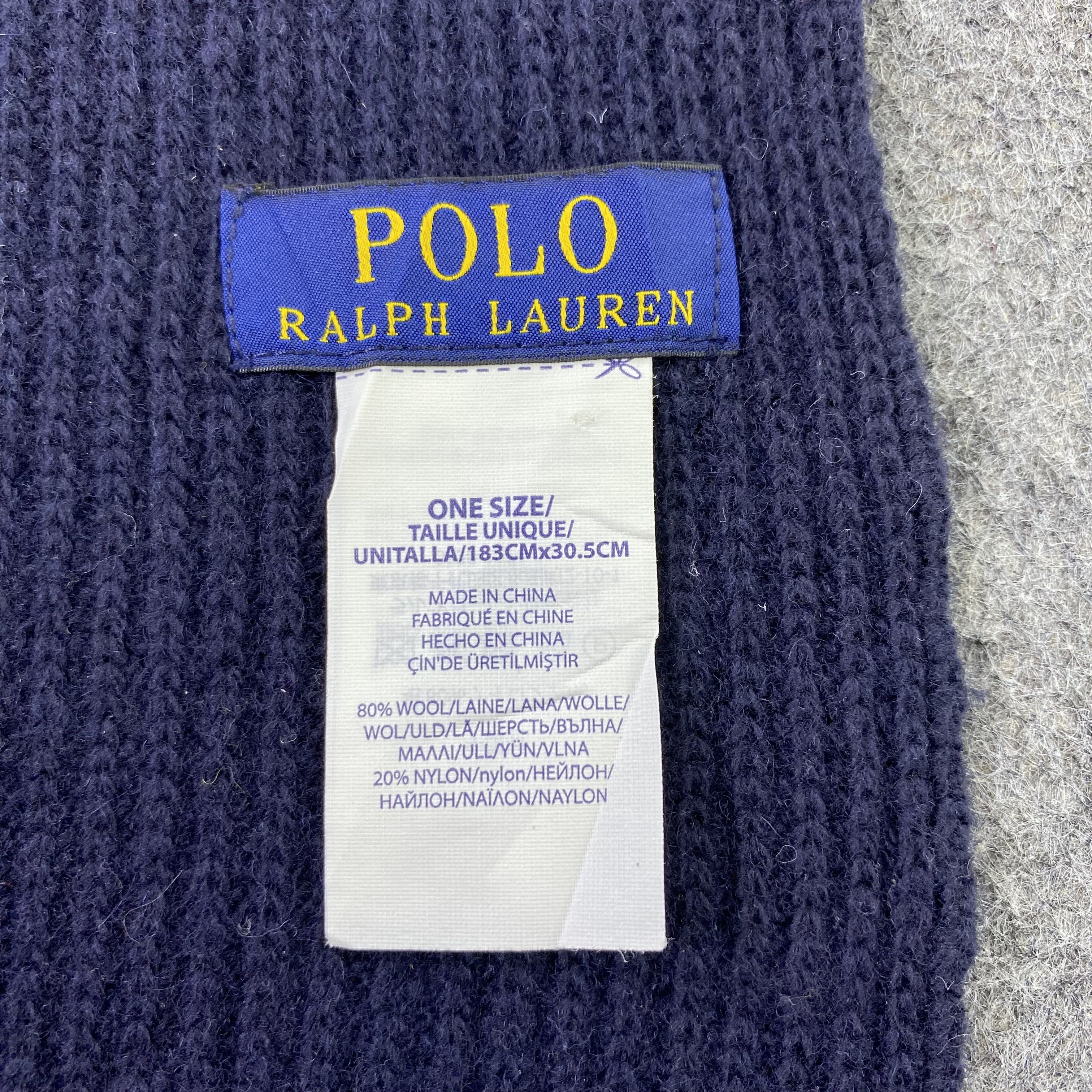 Polo Ralph Lauren Polo Ralph Lauren Scarf / Muffler / Neckwear -T1535 Size ONE SIZE - 6 Thumbnail