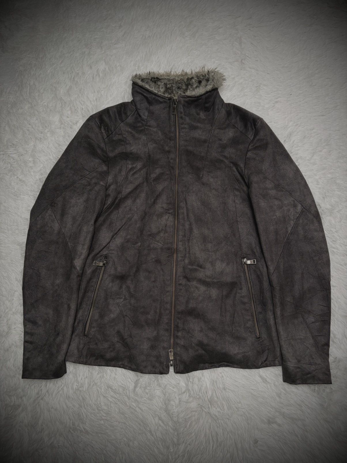 ジャケット・アウター 00s archive SCHLUSSEL Distressed Jacket Schlussel | Grailed